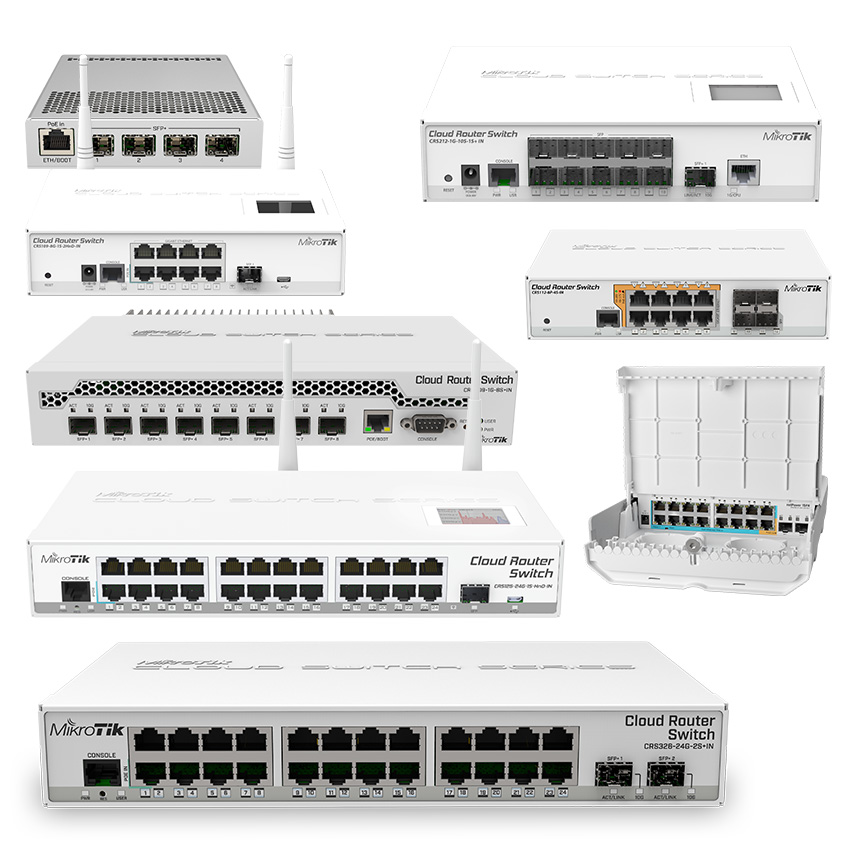 MikroTik Desktop Cloud Router Switches